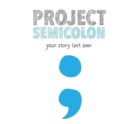 suicide semicolon meaning.